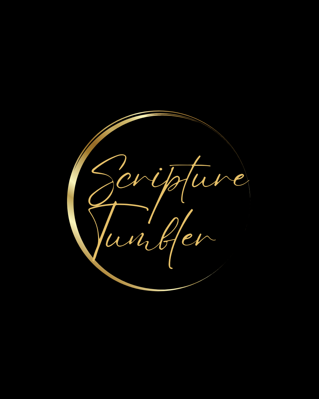 Scripture Tumbler