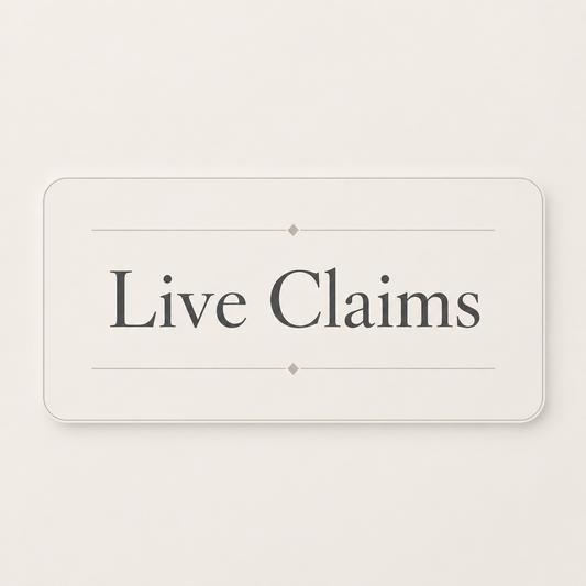 Live Claims