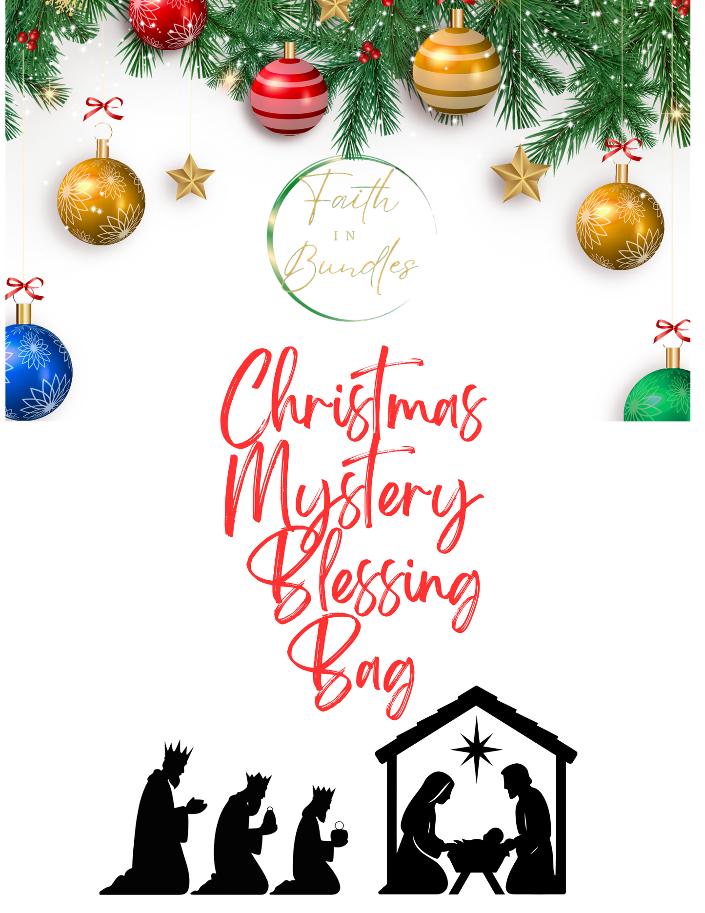 Christmas Mystery Blessing Bag