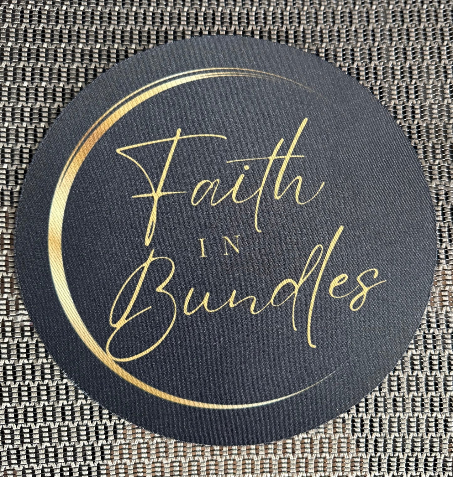 Faith in Bundles Mouse Pad