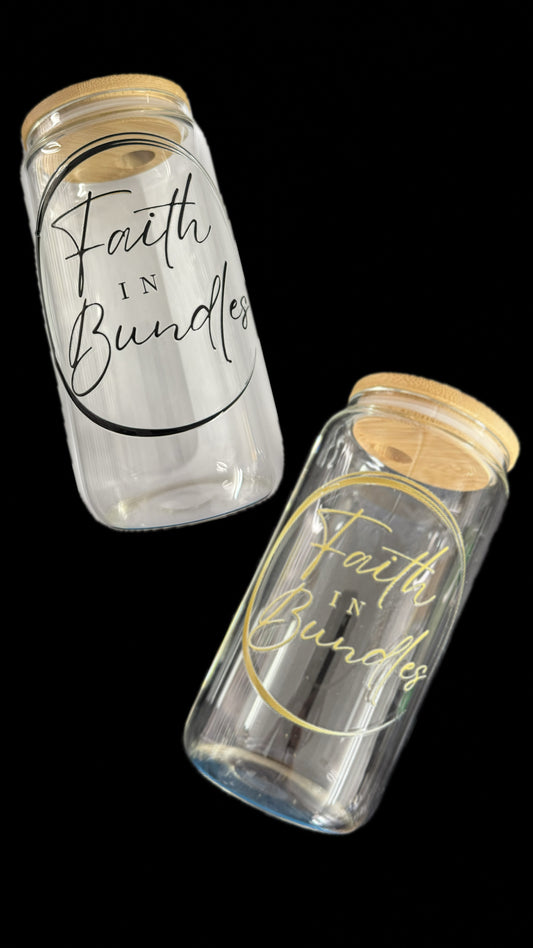 Faith in Bundles Tumbler